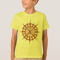 Kid's First Nations T-Shirt Spiritual Tribal Art