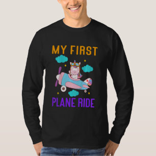 Kids First Time Flying My First Aeroplane Ride Bo T-Shirt
