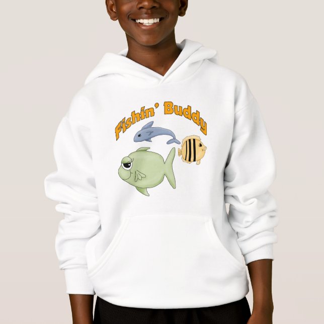 Kids Fishing T Shirts and Kids Fishing Gifts (Front)
