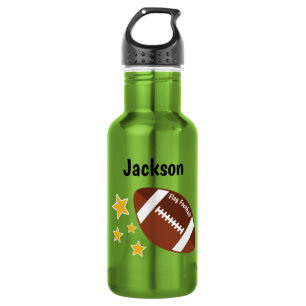 Kids Flag Football Stars Personalised 532 Ml Water Bottle