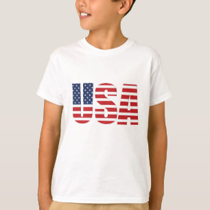 Kids Flag USA T-Shirt