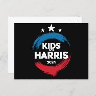 Kids For Harris President Kids Love Kamala Harris Postcard