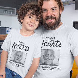Kids Forever In Our Hearts   Photo Memorial T-Shirt