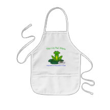 Kid's Frog on a Lily Pad Apron