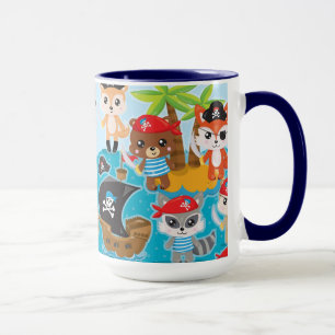 Kids Fun Party Pirate Mug