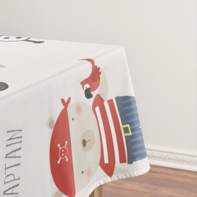 kids fun Party Pirates Tablecloth (In Situ)