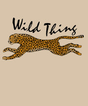 Kids Fun Wild Thing Cheetah Jungle Cat Gift