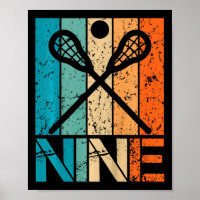 Kids Funny 9th Lacrosse Birthday 9 Year Old Birthd
