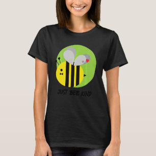Kids Funny Bee Kind Cute Birthday Youth Kids Women T-Shirt