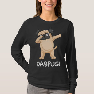 Kids Funny Dabbing pug Gift dog sunglasses Dabpug T-Shirt