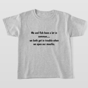 Kids Funny Fish T-Shirt