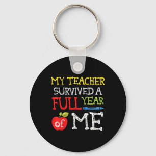Kids Funny Last Day Of School For Boys Girls  Key Ring