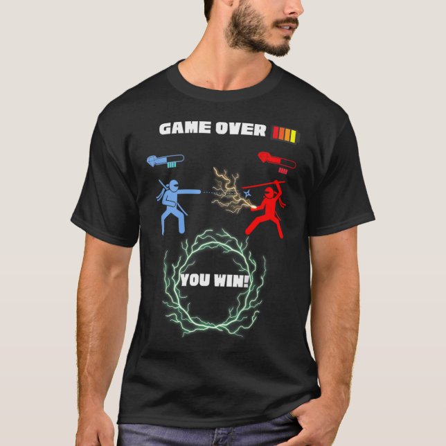 Kids Game Over Video Game Ttle  T-Shirt (Front)