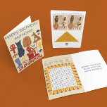 Kids Games and Activities Egypt Themed Birthday Card<br><div class="desc">This fun personalised birthday card is perfect for kids who love studying history. It has an ancient Egyptian theme with Egypt style artwork on the front of the card along with your own personalised message. You can also personalise the greeting inside the card. Inside the card find an Egypt-themed word...</div>