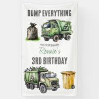 Kids Garbage Themed Birthday Party