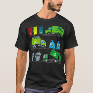 Kids Garbage Truck Driver Bin Dumpster Lorry Toy T-Shirt