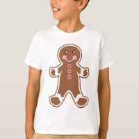 Kid's Gingerbread Boy T-Shirt