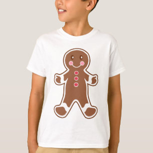 Kid's Gingerbread Boy T-Shirt