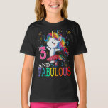 Kids Girls 3rd Birthday Unicorn Fabulous 3 Years O T-Shirt<br><div class="desc">Kids Girls 3rd Birthday Unicorn Fabulous 3 Years Old Party,  Birthday Unicorn,  Unicorn Birthday,  Birthday,  Unicorn,  Birthday Matching,  Unicorn Birthday Matching,  Family matching Unicorn,  Birthday Gifts Unicorn</div>