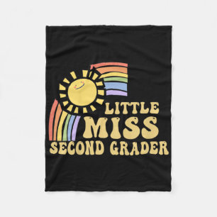 Kids Girls Back To School Student - Little Miss Se Fleece Blanket