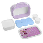 Kids girls named ballerina girl purple lunch box