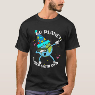 Kids Go Planet Its Your Earth Day Shirt Cute Boy T