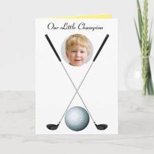 Kids Golf Birthday Photo Template Epic Fun