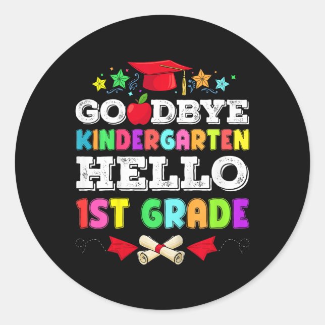 Kids Good1  Classic Round Sticker (Front)
