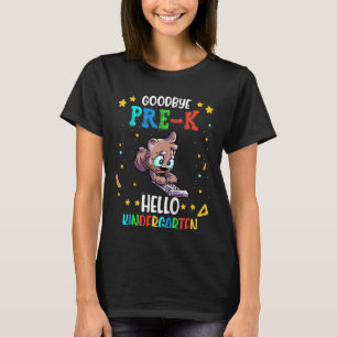 Kids Goodbye Pre K Hello Kindergarten 1 T-Shirt