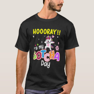 Kids Gotcha Day Kids Cute Adoption Day Adoptive Ch T-Shirt