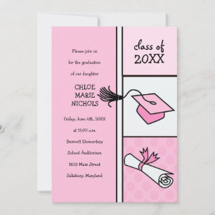Kids Graduation Announcements (for a girl)
