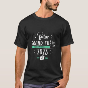 Kids Grand Frère 2023 Future Big Brother Baby Preg T-Shirt