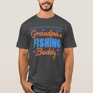 Kids Grandpas Fishing Buddy T  Kids Fishing  Boys  T-Shirt