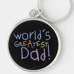 Kids Greatest Dad Keychain