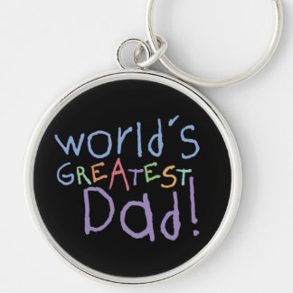 Kids Greatest Dad Keychain