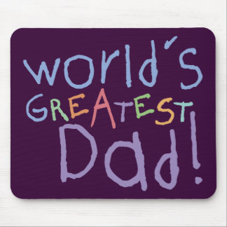 Kids Greatest Dad Mousepad