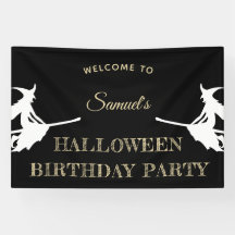 Kids' Halloween Birthday Welcome