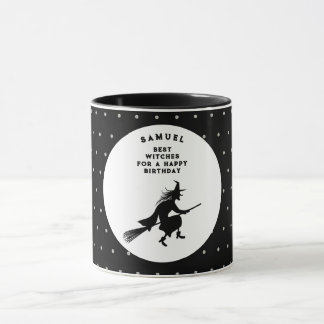 Kids' Halloween Birthday Witch Mug
