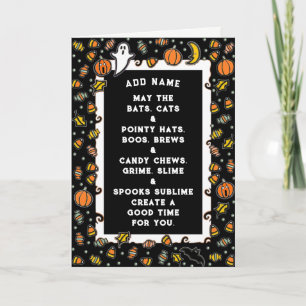 Kids Halloween Card