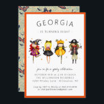 Kids Halloween Costume Birthday Party Invitation<br><div class="desc">Kids Halloween invitations are fun for all ages. Cute and fun Halloween invitation themes are perfect for tiny tots. Slightly spooky themes are fun for older kids to teens. If your child has an October birthday, Halloween Birthday Party Invitations might be the perfect idea for the guest of honour as...</div>