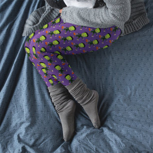 Kids’ Halloween Frankenstein Costume Leggings