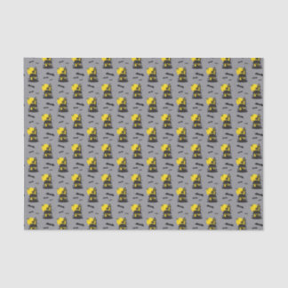 Kids Halloween Haunted House Grey Flying Bats Tissue Paper