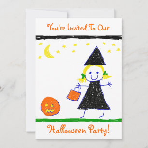 Kids Halloween Party! Invitation