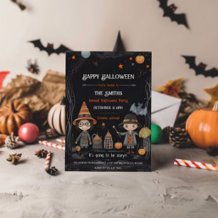 Kids Halloween Party Invite
