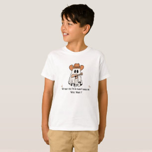 Kid's Halloween T-Shirt – Cowboy Ghost Guitar