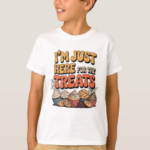 Kids Halloween Treats Retro Tee