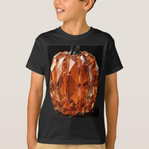 Kids Halloween Ultra 3D Crystal Pumpkin T-Shirt