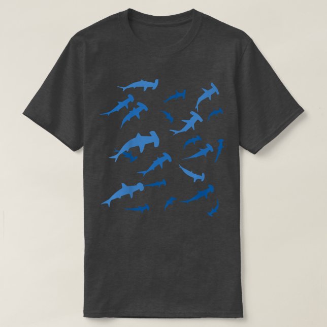 Kids Hammerhead Shark  T-Shirt (Design Front)