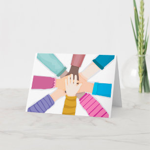 Kids Hands Greeting Cards