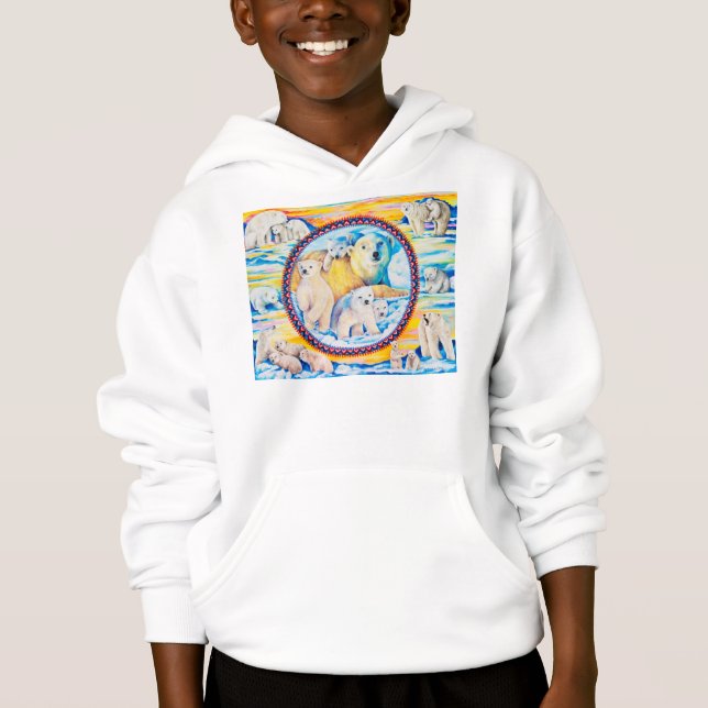 Kids' Hanes ComfortBlend® Hoodie (Front)